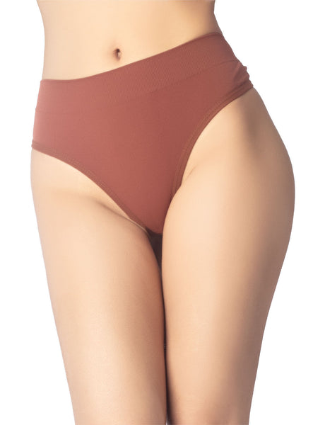 Women's Soft Comfort Stretch Thongs Nude Fashion Undies Ladies Tanga Panties