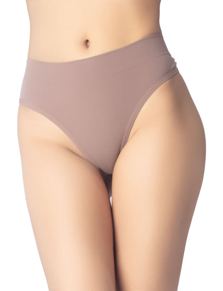 Women's Soft Comfort Stretch Thongs Nude Fashion Undies Ladies Tanga Panties