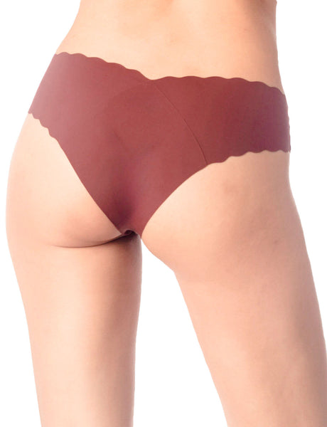 Women's Underwear V-shape Waist Stretchy Seamless Low Rise Brief Panties