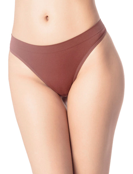 Women's Underwear Nude Color Undies String Stretchy Low Rise Yoga Thongs