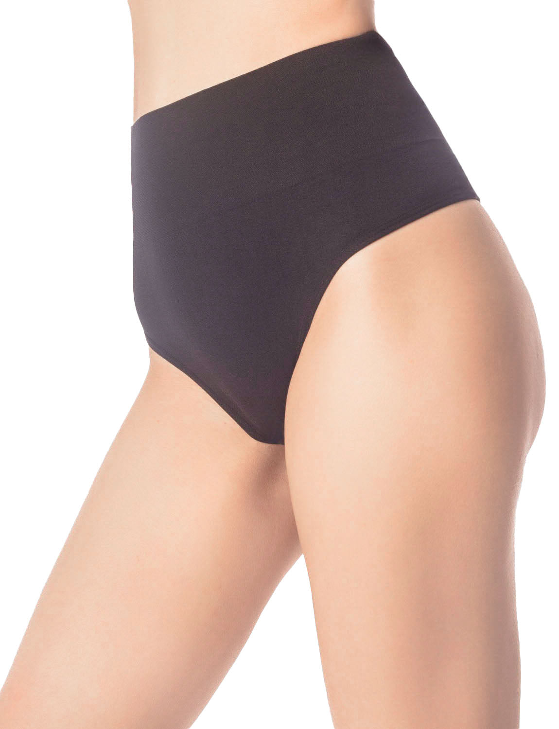 Women's Wide Waist Band Sporty Undies Stretchy High Waist Thongs