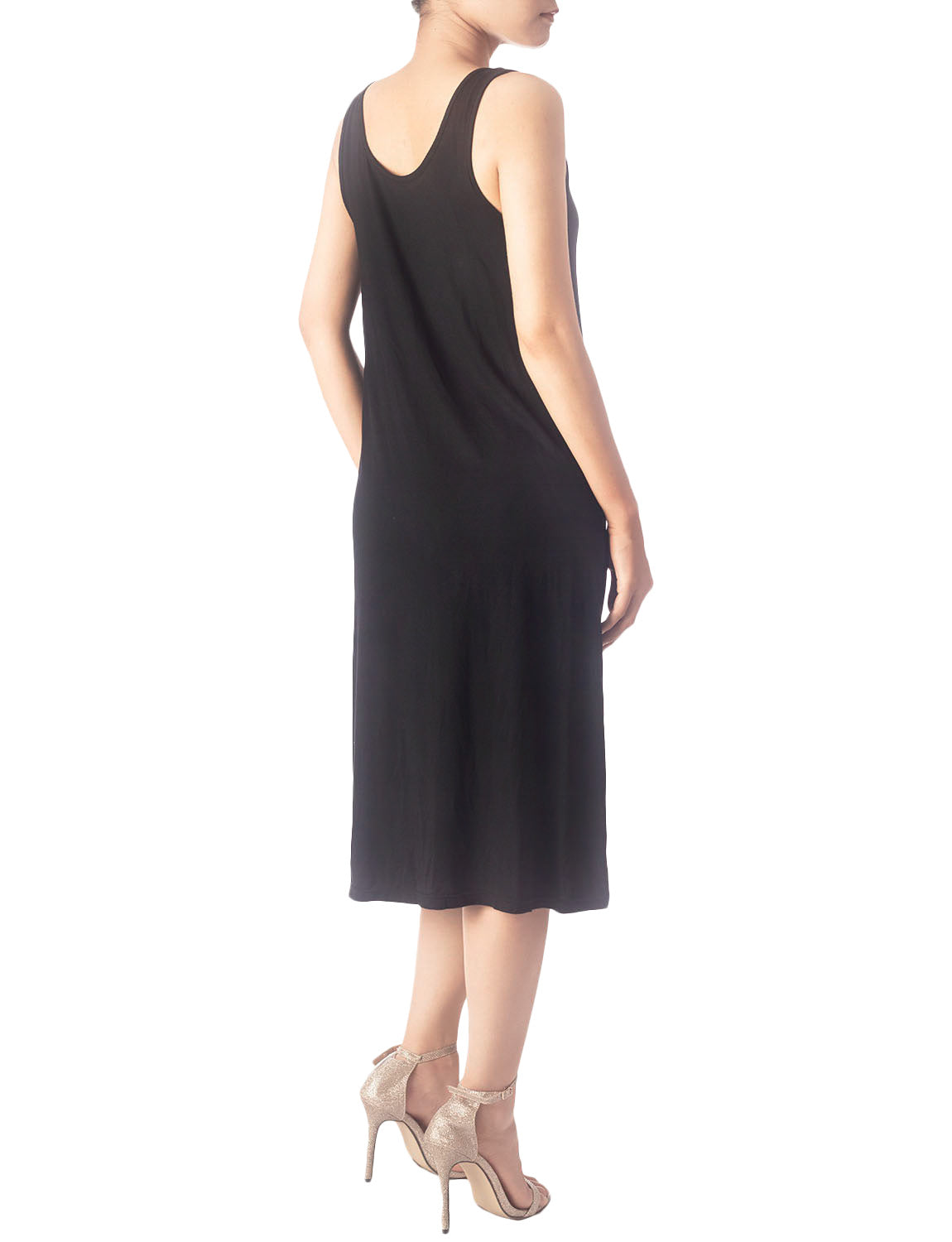 Women's Modal Cozy Knee Length Casual Relaxed Full Slip