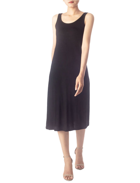 Women's Modal Cozy Knee Length Straight Casual Full Slip