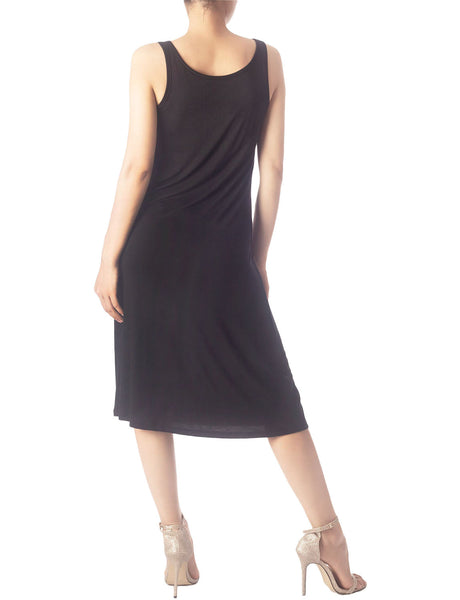 Women's Modal Cozy Knee Length Straight Casual Full Slip