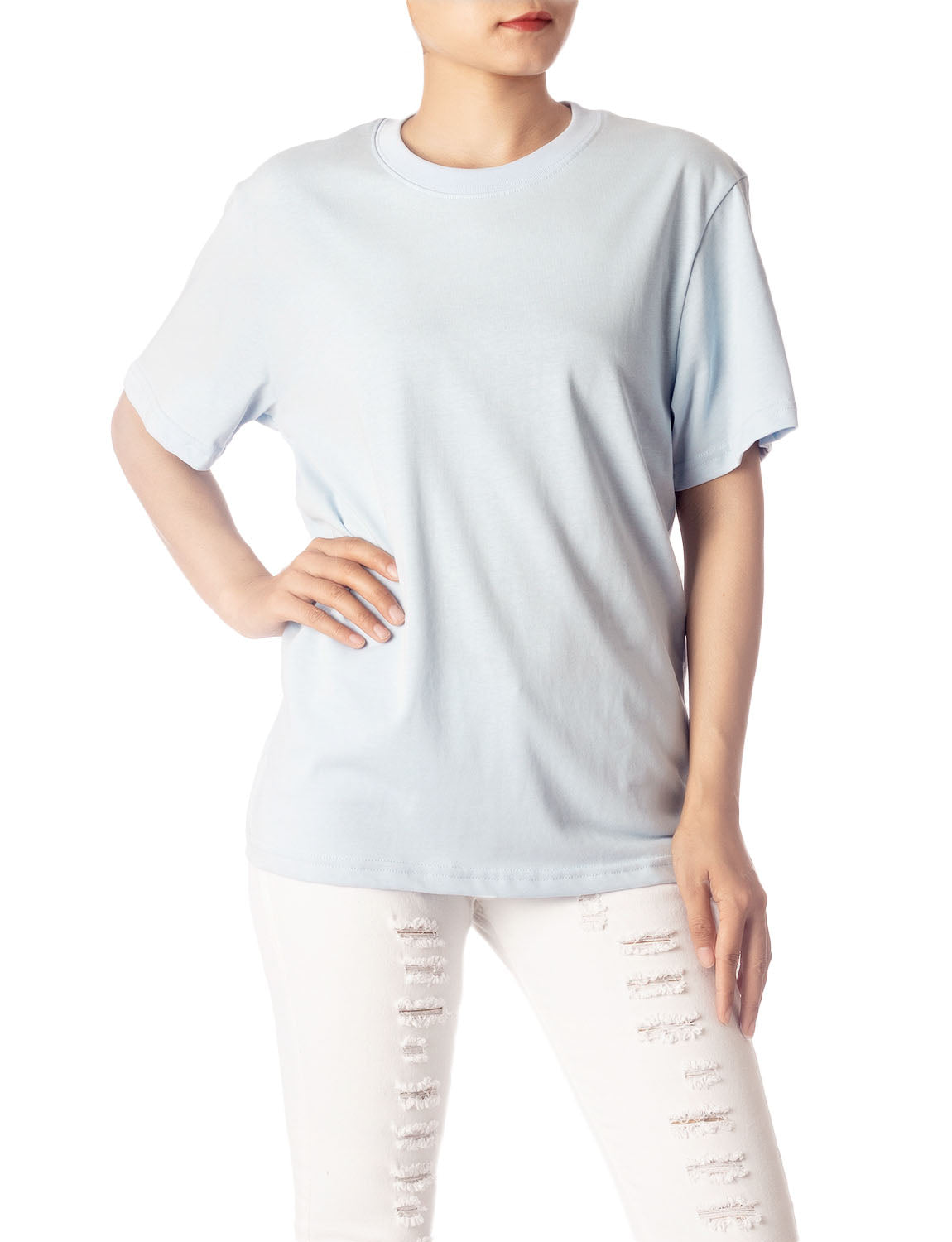 Women's Heavyweight Cotton Comfort Short Sleeves T-shirt