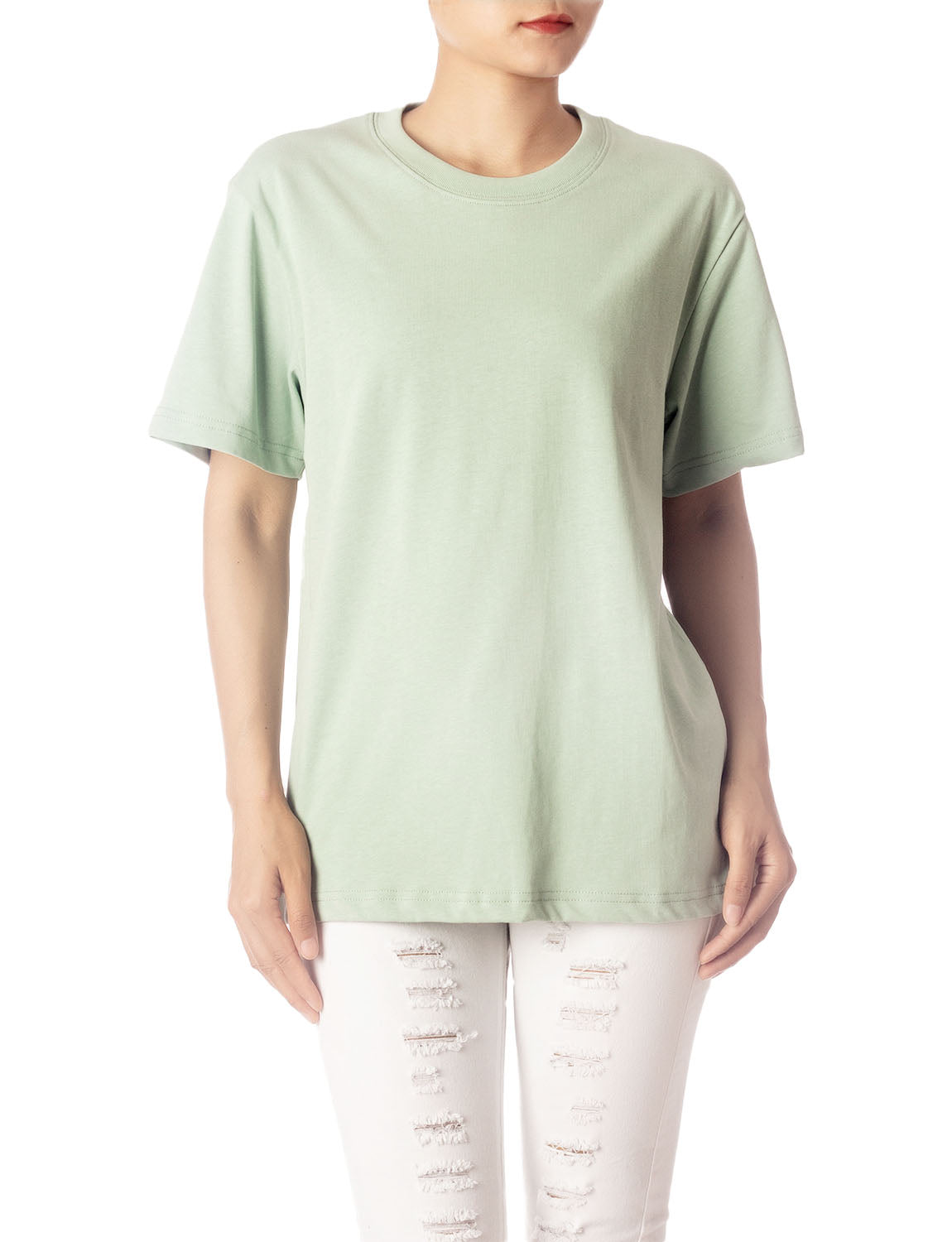 Women's Heavyweight Cotton Comfort Short Sleeves T-shirt