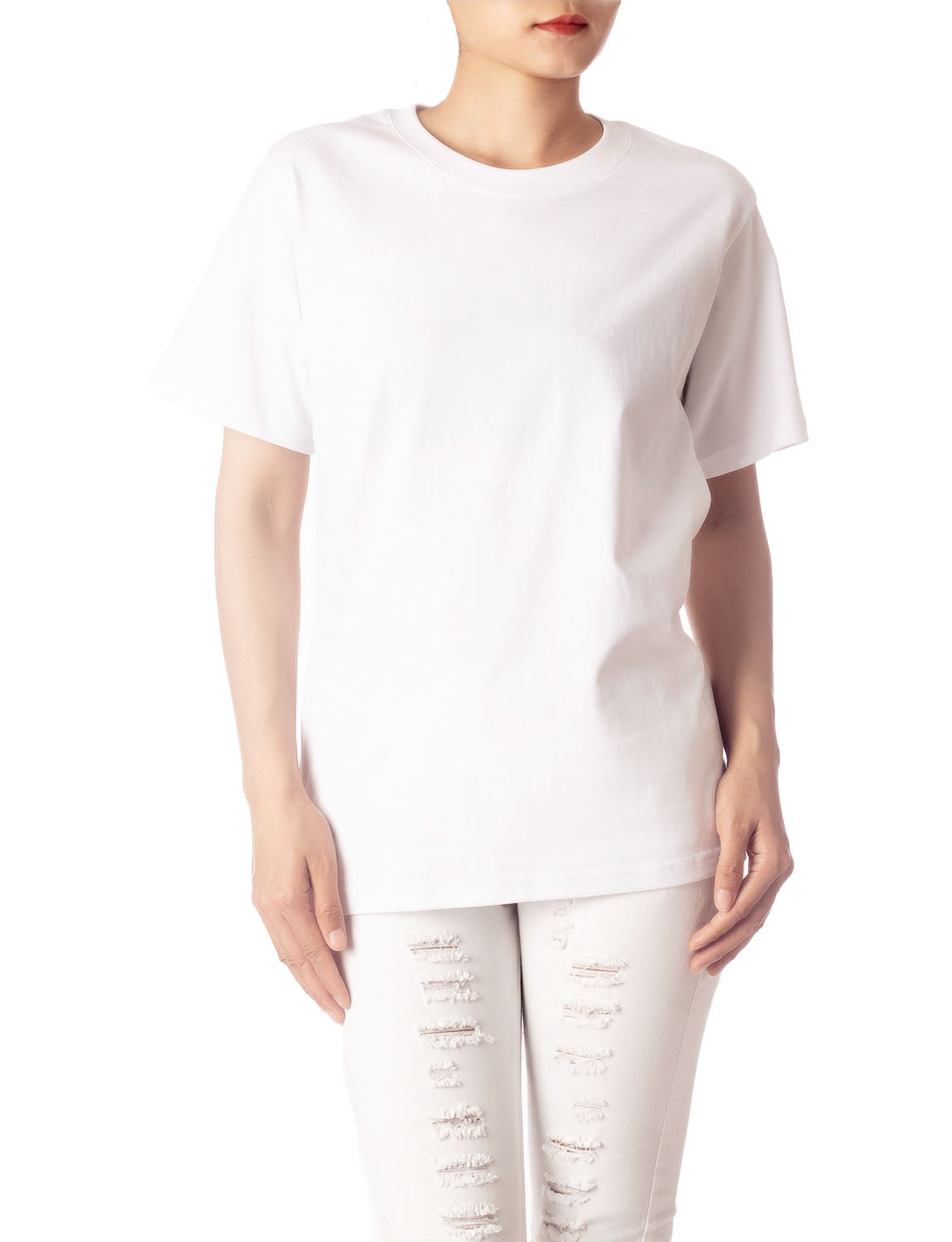 Women's Heavyweight Cotton Comfort Short Sleeves T-shirt